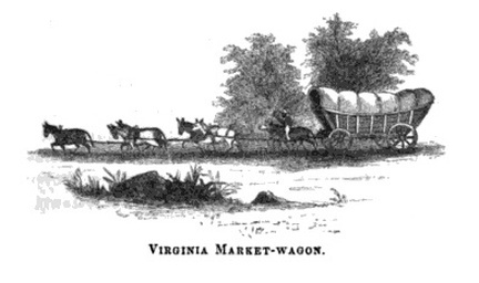 Conestoya wagon from
          Virginia